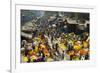 Armenia Ghat Flower Market, Kolkata (Calcutta), West Bengal, India, Asia-Tony Waltham-Framed Photographic Print