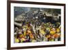 Armenia Ghat Flower Market, Kolkata (Calcutta), West Bengal, India, Asia-Tony Waltham-Framed Photographic Print