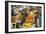 Armenia Ghat Flower Market, Kolkata (Calcutta), West Bengal, India, Asia-Tony Waltham-Framed Photographic Print