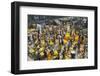 Armenia Ghat Flower Market, Kolkata (Calcutta), West Bengal, India, Asia-Tony Waltham-Framed Photographic Print