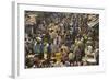 Armenia Ghat Market, Kolkata (Calcutta), West Bengal, India, Asia-Tony Waltham-Framed Photographic Print