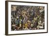 Armenia Ghat Market, Kolkata (Calcutta), West Bengal, India, Asia-Tony Waltham-Framed Photographic Print