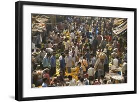 Armenia Ghat Market, Kolkata (Calcutta), West Bengal, India, Asia-Tony Waltham-Framed Photographic Print