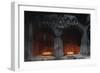 Armenia, Kotayk, Geghard, Candles Burning in Chamber of Geghard Monastery-null-Framed Giclee Print