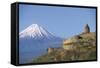 Armenia - Mount Ararat and Monastery at Khor Virap-null-Framed Stretched Canvas