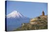 Armenia - Mount Ararat and Monastery at Khor Virap-null-Stretched Canvas