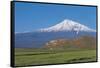 Armenia - Mount Ararat and Monastery at Khor Virap-null-Framed Stretched Canvas