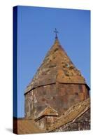 Armenia, Near Lake Sevan, Architectural Detail from Church of Holy Mother of God, 1215-1255-null-Stretched Canvas