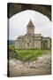 Armenia, Tatev. Tatev Monastery interior, 9th century.-Walter Bibikow-Stretched Canvas