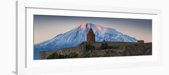 Armenia, Yerevan, Ararat Plain, Khor Virap Armenian Apostolic Church Monastery-Jane Sweeney-Framed Photographic Print