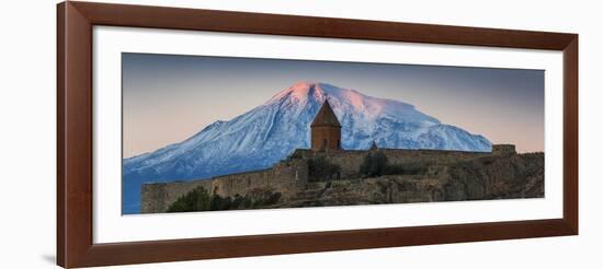 Armenia, Yerevan, Ararat Plain, Khor Virap Armenian Apostolic Church Monastery-Jane Sweeney-Framed Photographic Print