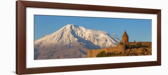 Armenia, Yerevan, Ararat Plain, Khor Virap Armenian Apostolic Church Monastery-Jane Sweeney-Framed Photographic Print