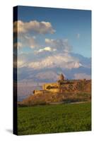 Armenia, Yerevan, Ararat Plain, Khor Virap Armenian Apostolic Church Monastery-Jane Sweeney-Stretched Canvas