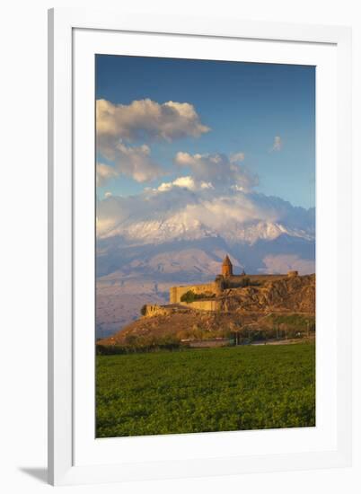 Armenia, Yerevan, Ararat Plain, Khor Virap Armenian Apostolic Church Monastery-Jane Sweeney-Framed Photographic Print