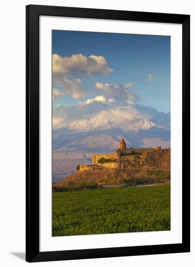 Armenia, Yerevan, Ararat Plain, Khor Virap Armenian Apostolic Church Monastery-Jane Sweeney-Framed Photographic Print