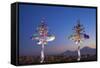 Armenia, Yerevan, View of Yerevan and Mount Ararat from Cascade-Jane Sweeney-Framed Stretched Canvas