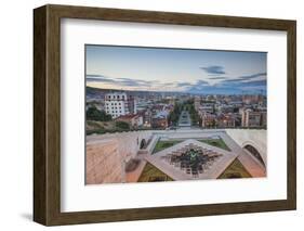 Armenia, Yerevan, View of Yerevan and Mount Ararat from Cascade-Jane Sweeney-Framed Photographic Print