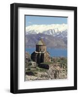 Armenian Church of Holy Cross, Akdamar Island, Lake Van, Anatolia, Turkey-Adam Woolfitt-Framed Photographic Print