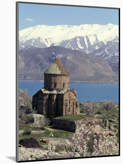 Armenian Church of Holy Cross, Akdamar Island, Lake Van, Anatolia, Turkey-Adam Woolfitt-Mounted Photographic Print