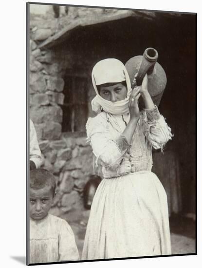 Armenian Country Girl, Yerevan, Armenia, 1880S-Dmitri Ivanovich Yermakov-Mounted Photographic Print