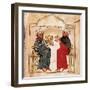 Armenian Gospels: Portrait of the Patron of the Manuscript and His Son-null-Framed Giclee Print