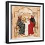 Armenian Gospels: Portrait of the Patron of the Manuscript and His Son-null-Framed Giclee Print