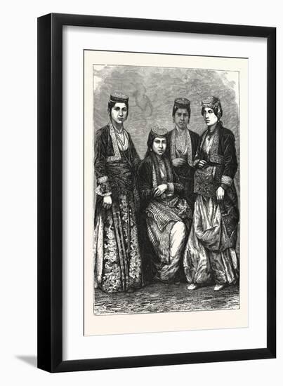 Armenian Ladies. Armenia, a Country in the South Caucasus Region of Eurasia-null-Framed Giclee Print