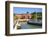 Armenian Monastery, San Lazzaro Degli Armeni, and Armenian Sail Boat, Venice, Veneto, Italy-Guy Thouvenin-Framed Photographic Print