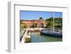 Armenian Monastery, San Lazzaro Degli Armeni, and Armenian Sail Boat, Venice, Veneto, Italy-Guy Thouvenin-Framed Photographic Print