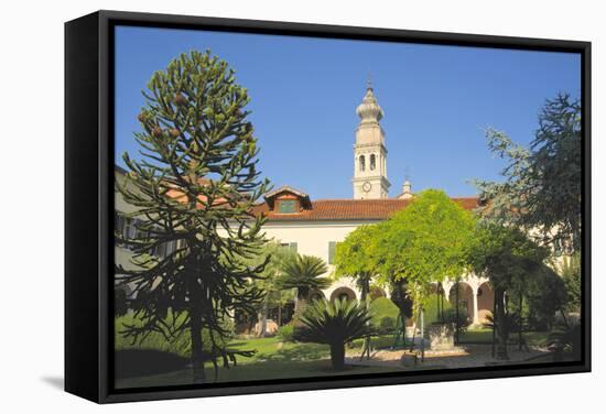 Armenian Monastery, San Lazzaro Degli Armeni, and Gardens, Venice, Veneto, Italy-Guy Thouvenin-Framed Stretched Canvas