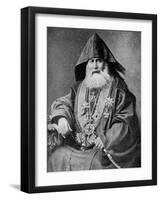 Armenian Patriarch, Leader of the Oldest National Christian Church, 1922-null-Framed Giclee Print