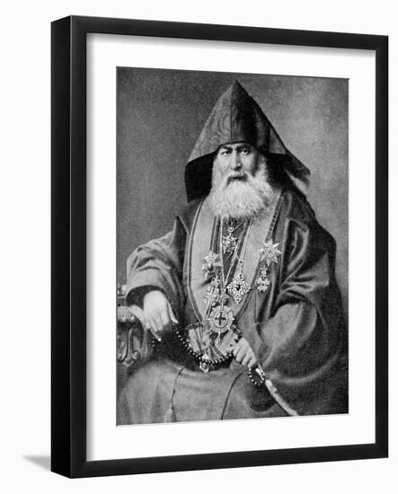 Armenian Patriarch, Leader of the Oldest National Christian Church, 1922-null-Framed Giclee Print