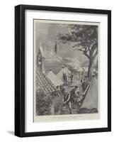 Armenian Refugees Now Encamped on the Hill of Colonus, Near Athens-null-Framed Giclee Print