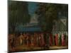 Armenian Wedding, 1720-37-Jean Baptiste Vanmour-Mounted Giclee Print