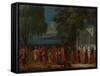 Armenian Wedding, 1720-37-Jean Baptiste Vanmour-Framed Stretched Canvas