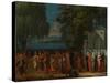 Armenian Wedding, 1720-37-Jean Baptiste Vanmour-Stretched Canvas