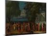 Armenian Wedding, 1720-37-Jean Baptiste Vanmour-Mounted Giclee Print