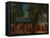 Armenian Wedding, 1720-37-Jean Baptiste Vanmour-Framed Stretched Canvas