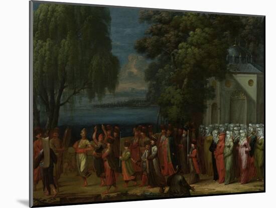 Armenian Wedding-Jean Baptiste Vanmour-Mounted Art Print