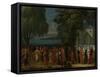 Armenian Wedding-Jean Baptiste Vanmour-Framed Stretched Canvas