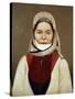 Armenian Woman from Isfahan, Painting, 20th Century-null-Stretched Canvas