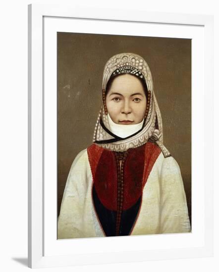 Armenian Woman from Isfahan, Painting, 20th Century-null-Framed Giclee Print