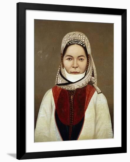 Armenian Woman from Isfahan, Painting, 20th Century-null-Framed Giclee Print