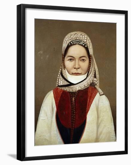 Armenian Woman from Isfahan, Painting, 20th Century-null-Framed Giclee Print