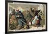 Armenians Have their Throats Cut at Ak-Hissar, 1895-null-Framed Giclee Print