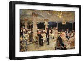 Armenonville, le soir du Grand Prix de Longchamp-Henri Gervex-Framed Giclee Print