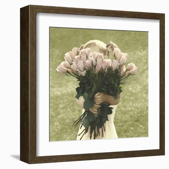 Armful of Roses-Betsy Cameron-Framed Art Print