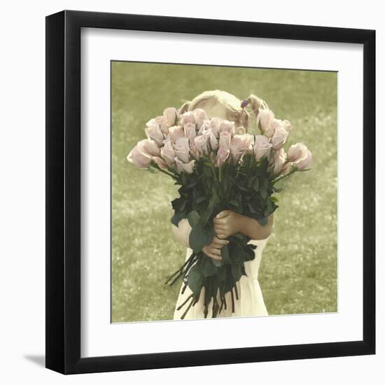 Armful of Roses-Betsy Cameron-Framed Art Print