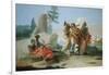 Armida Abandoned by Rinaldo, 1742-45-Giovanni Battista Tiepolo-Framed Giclee Print