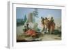 Armida Abandoned by Rinaldo, 1742-45-Giovanni Battista Tiepolo-Framed Giclee Print